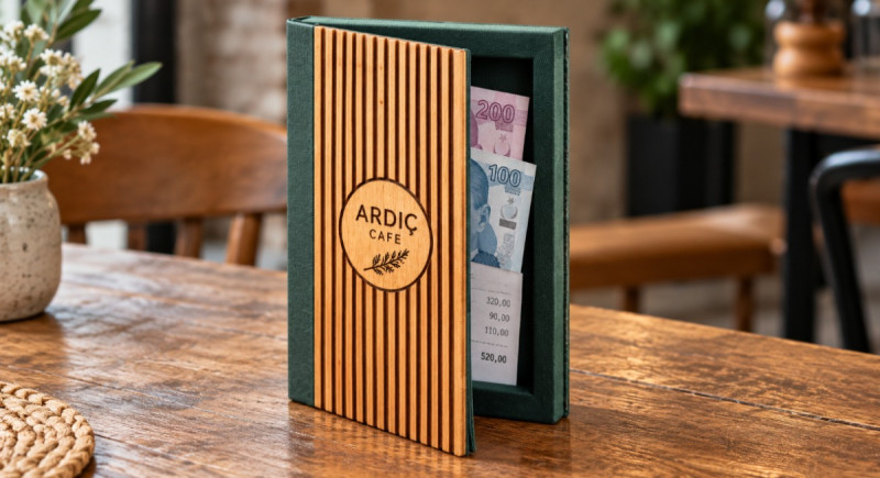 Ahşap Kapak + Deri Sandıklı Sümen (10010-S09)
