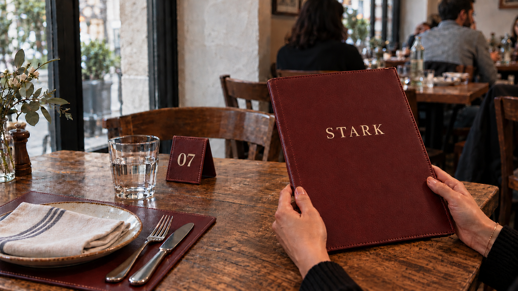 Stark Menu Production Facility - Premium Menu Cover Manufacturing
